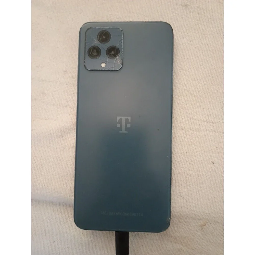 T-Mobile REVVL 6 5G Locked Smartphone FOR PARTS REPAIR ONLY Screen Defect/As-Is